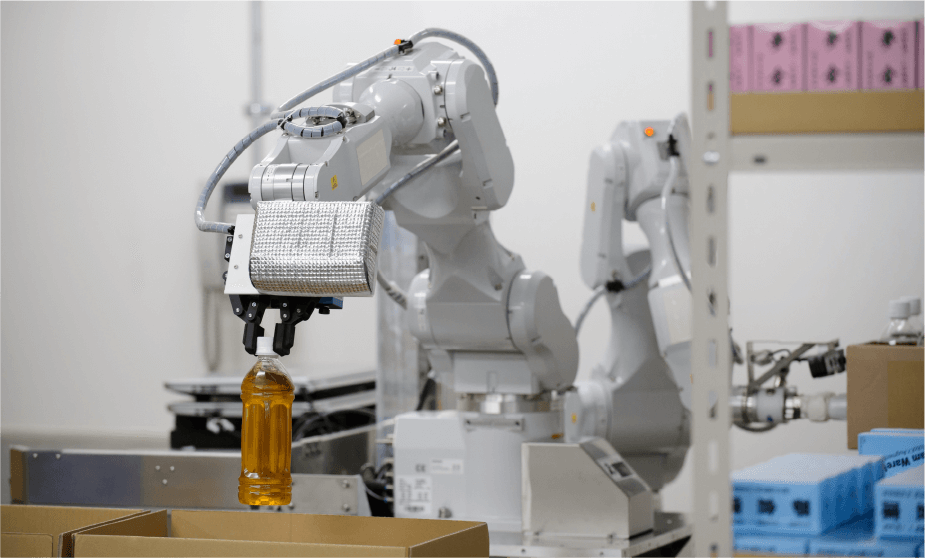 robots empacar