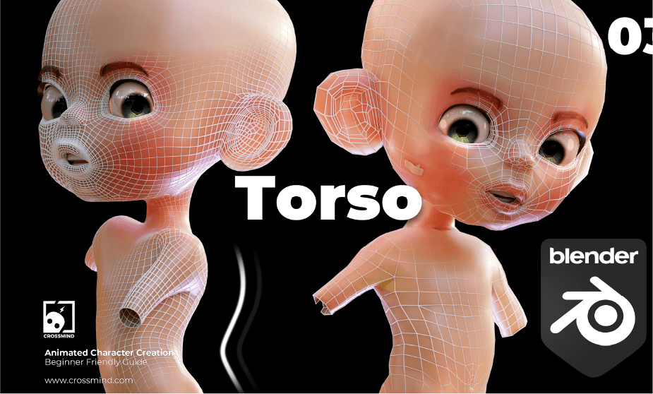 personajes 3D Blender