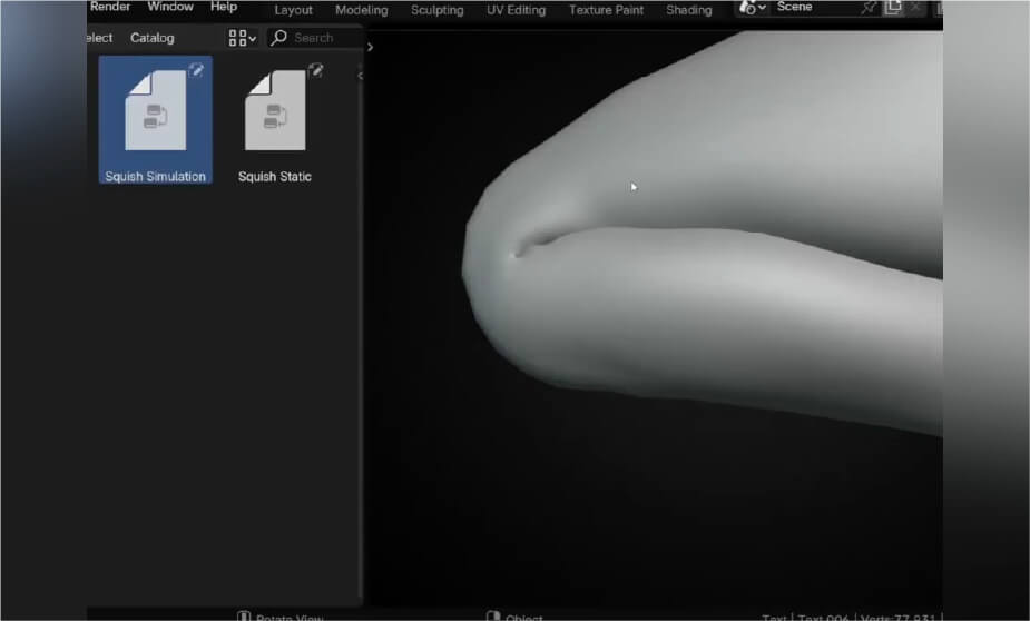 deformaciones Blender