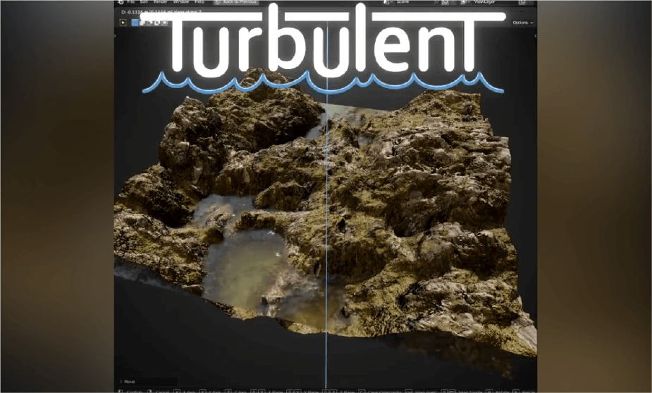Turbulent Blender