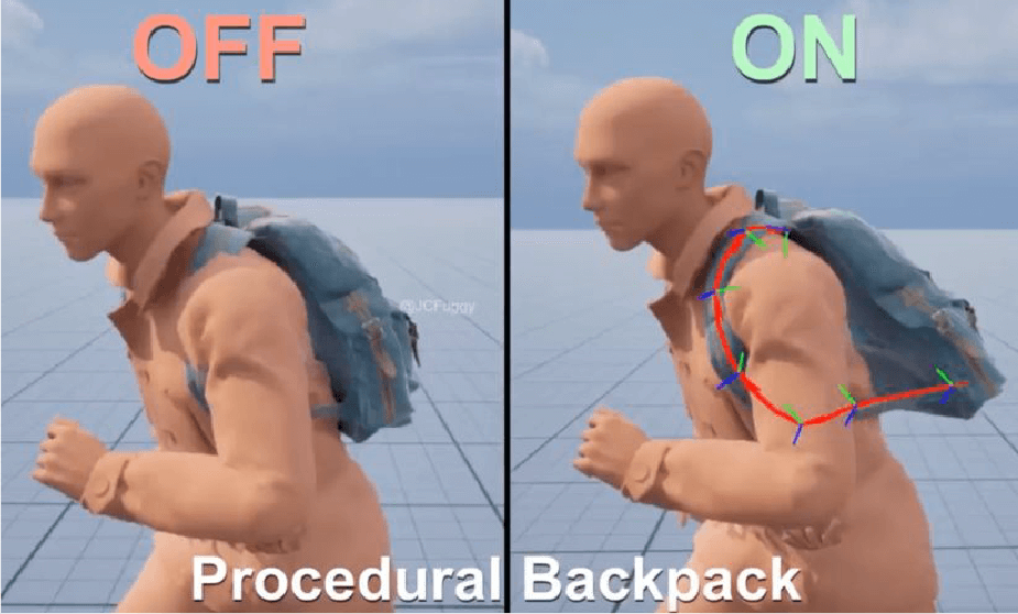 mochila Unreal Engine