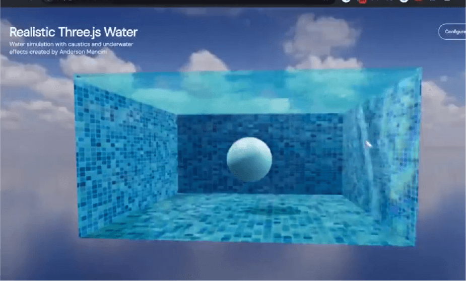 Agua Three.js
